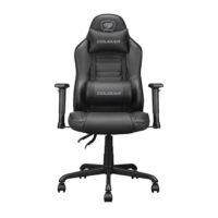 Cougar Fusion S Gaming Chair - Black | Ultimate Comfort & Style