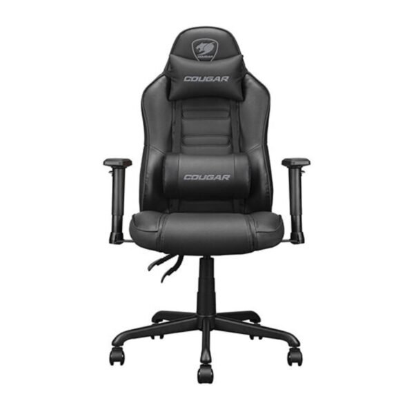 Cougar Fusion S Gaming Chair - Black | Ultimate Comfort & Style