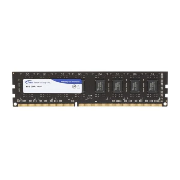 Team Group Elite DDR3-1600MHz 4GB Desktop Memory – Black