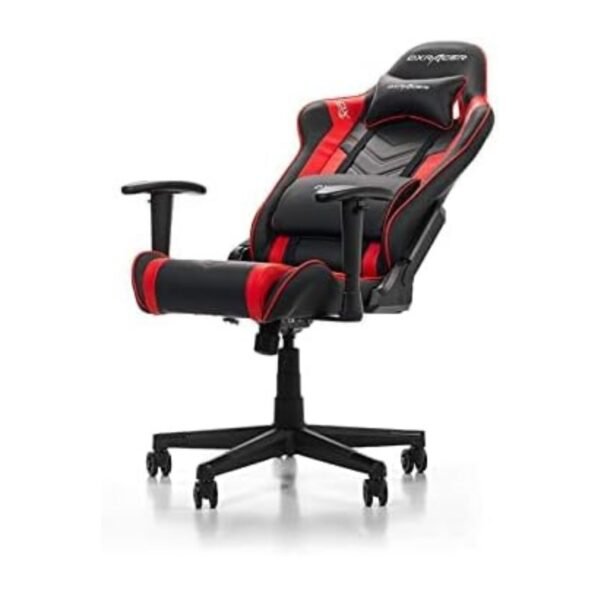 DXRacer Prince P132 Gaming Chair - Black/Red | Ergonomic & Stylish Comfort