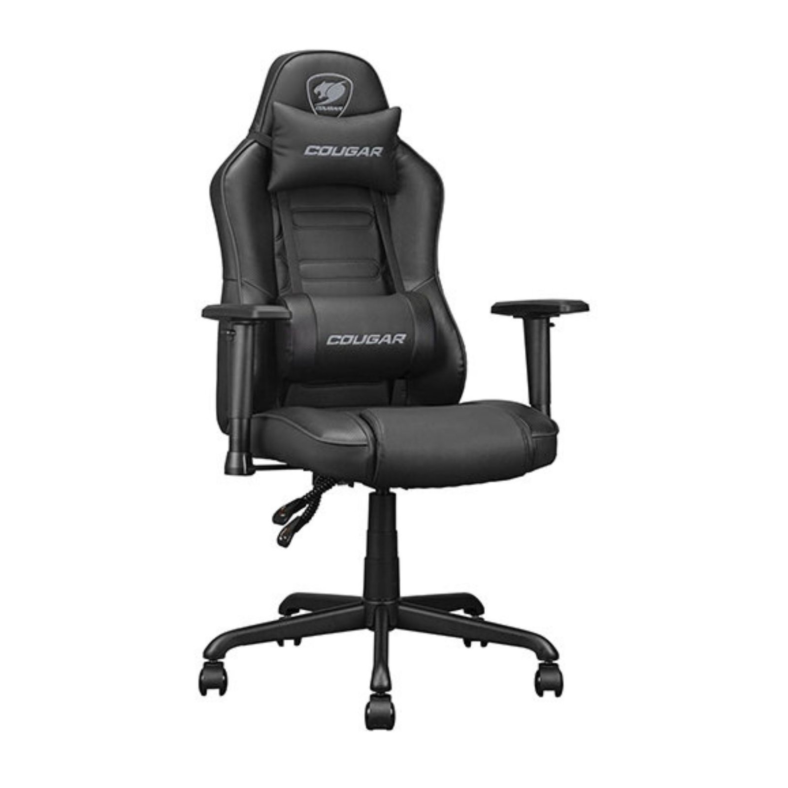 Cougar Fusion S Gaming Chair - Black | Ultimate Comfort & Style