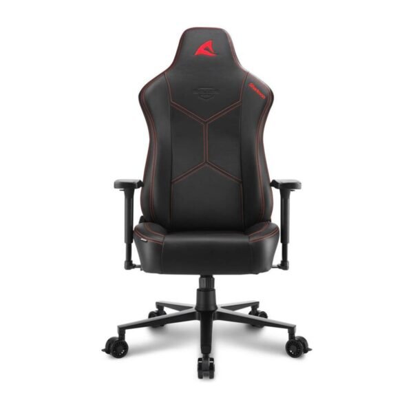 SHARKOON SKILLER SGS30 Gaming Chair - Black/Red | Ergonomic & Stylish Comfort