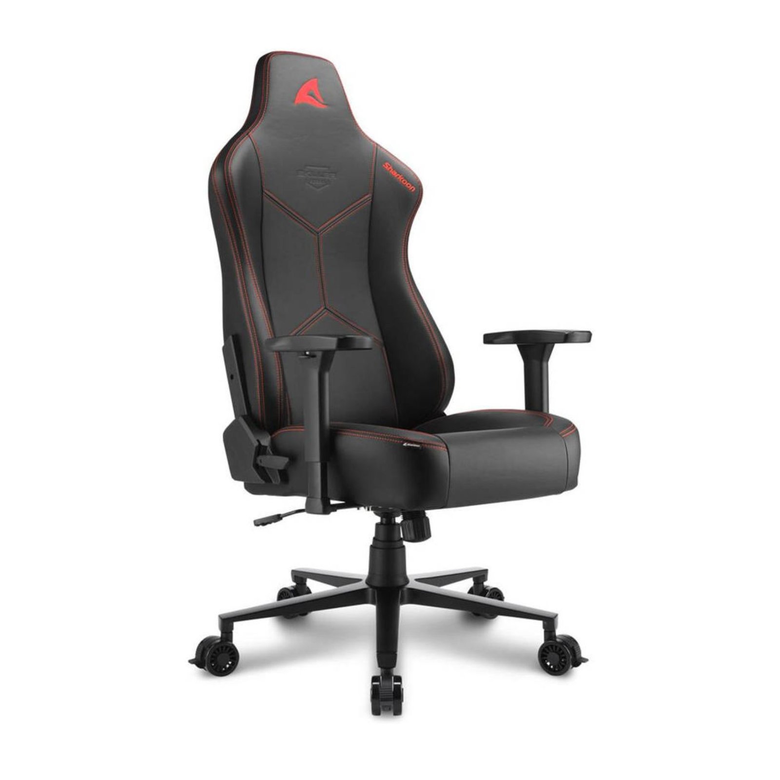 SHARKOON SKILLER SGS30 Gaming Chair - Black/Red | Ergonomic & Stylish Comfort