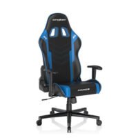 DXRacer P132 Prince Series Gaming Chair - Black/Blue | Ergonomic Gaming Comfort