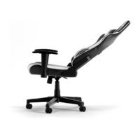 DXRacer Prince P132 Gaming Chair - Black/White | Ergonomic & Stylish Comfort
