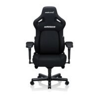 AndaSeat Kaiser 4 Series Premium Gaming Chair XL – Black Linen Fabric | Ultimate Comfort & Ergonomic Support