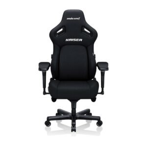 AndaSeat Kaiser 4 Series Premium Gaming Chair XL – Black Linen Fabric | Ultimate Comfort & Ergonomic Support