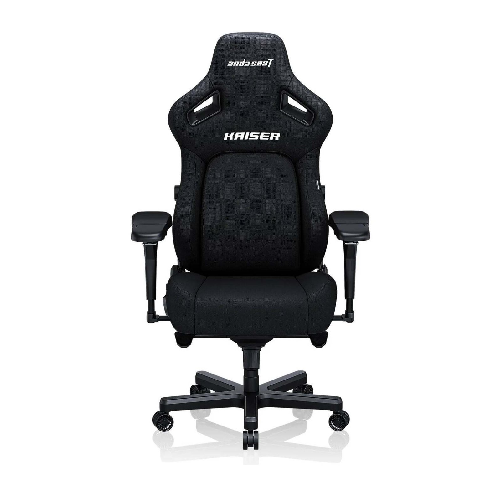 AndaSeat Kaiser 4 Series Premium Gaming Chair XL – Black Linen Fabric | Ultimate Comfort & Ergonomic Support