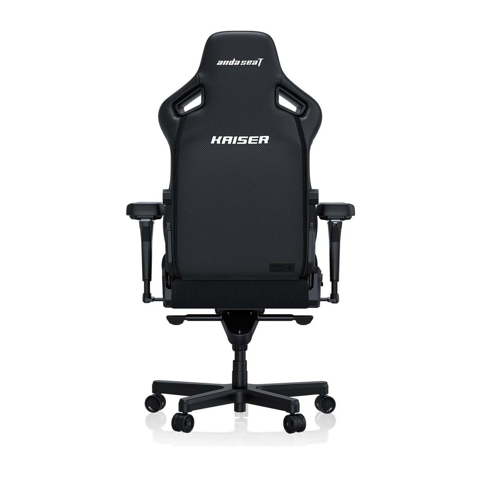 AndaSeat Kaiser 4 Series Premium Gaming Chair XL – Black Linen Fabric | Ultimate Comfort & Ergonomic Support