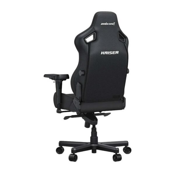 AndaSeat Kaiser 4 Series Premium Gaming Chair XL – Black Linen Fabric | Ultimate Comfort & Ergonomic Support