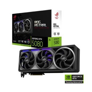 ASUS ROG Astral NVIDIA GeForce RTX 5080 OC Edition 16GB GDDR7 Graphics Card