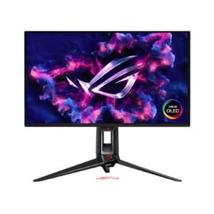 ASUS ROG Swift PG27UCDM 27” 4K UHD QD-OLED Gaming Monitor – 240Hz, 0.03ms, G-SYNC & FreeSync