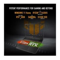 ASUS TUF Gaming A15 FA506NCR-HN044W – Ryzen 7 7435HS, 16GB RAM, 512GB SSD, RTX 3050 4GB, 15.6 FHD 144Hz, 1 4