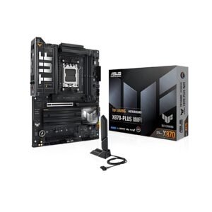 ASUS TUF Gaming X870-PLUS WiFi – Durable and High-Performance Motherboard for Gamers and Creators