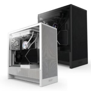 NZXT H5 Flow ATX Mid-Tower Case with High-Airflow Design