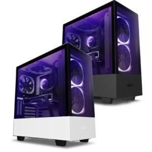 NZXT H510 Elite Mid Tower Case with RGB Fans