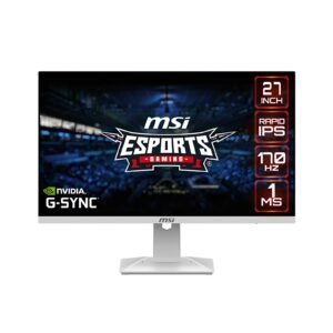 G274QRFW 170Hz 2K White Gaming Monitor – Stylish 27-Inch QHD Display with Smooth Performance