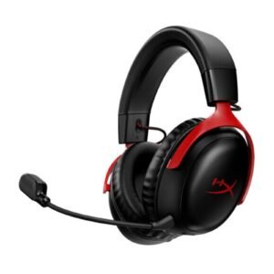 HyperX Cloud III Wireless Gaming Headset - Black/Red