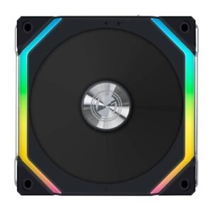 Lian Li Uni Fan SL V2 Reverse Blade aRGB Case Fan - Black (Single Pack)