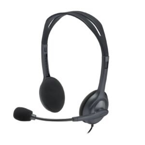 Logitech H111 Wired Stereo Headset – Clear Audio and Comfortable Design for Everyday Use