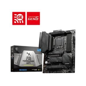 MSI MAG Z790 TOMAHAWK WiFi DDR5 ATX Motherboard – Unleash Gaming Power for Intel 12th13th Gen CPUs