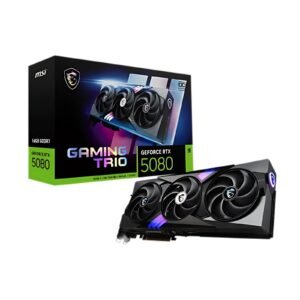 MSI NVIDIA GeForce RTX 5080 16G GAMING TRIO OC Graphics Card – Ultimate Gaming Performance