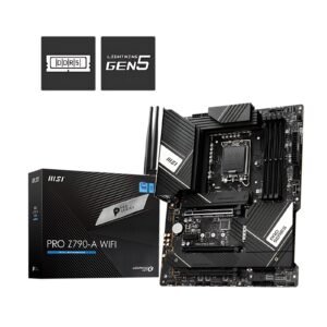 MSI PRO Z790-A WiFi DDR5 ATX Motherboard – High-Performance Platform for Intel 12th13th Gen CPUs