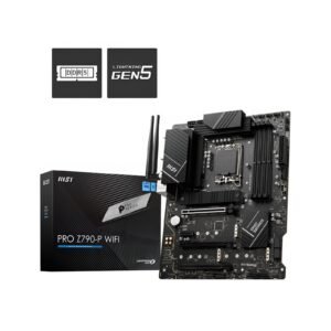 MSI PRO Z790-P WiFi DDR5 ATX Motherboard – High-Performance Platform with Wireless Connectivity for Intel 12th/13th Gen CPUs
