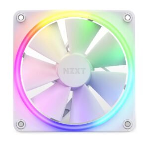 NZXT F120 RGB PWM Fan - White, Smart Frame Design