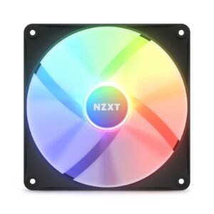 NZXT F140 RGB Core 140mm Hub-Mounted RGB Fan - Black