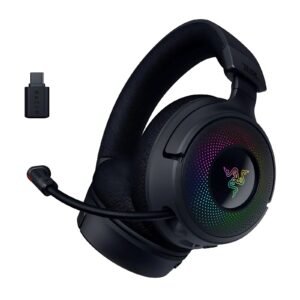 Razer Kraken V4 Wireless Gaming Headset – Black Edition with Immersive Audio and Ultra-Low Latency
