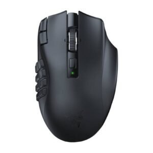 Razer Naga V2 HyperSpeed MMO Wireless Gaming Mouse – 30K DPI, 19 Programmable Buttons, Up to 400 Hours Battery Life