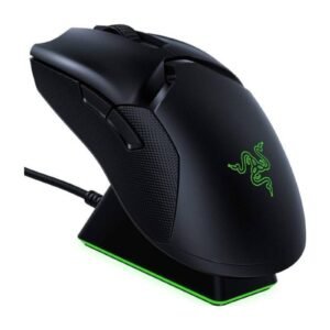 Razer Viper Ultimate Hyperspeed Wireless Gaming Mouse & RGB Charging Dock – 20K DPI Optical Sensor, Chroma RGB Lighting