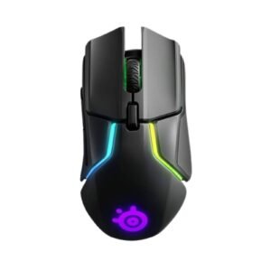 SteelSeries Rival 650 Quantum Wireless Gaming Mouse – Dual Sensor System, 8-Zone RGB, 1ms Latency