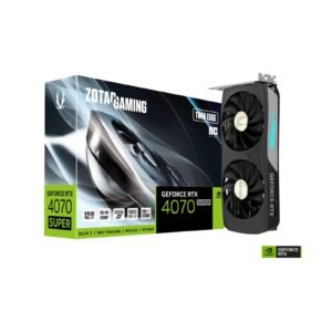 ZOTAC GAMING GeForce RTX 4070 SUPER Twin Edge 12GB GDDR6X Graphics Card