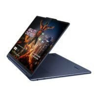 Lenovo Yoga 9i 2-in-1 Laptop – Intel Core Ultra 7-155H, 16GB RAM, 2TB SSD, 14” 2.8K OLED Touchscreen with Pen, Backlit Keyboard, Windows 11 – Cosmic Blue
