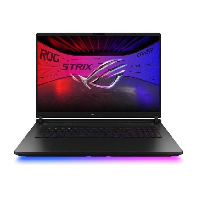 ASUS ROG Strix SCAR 18 (2025) Gaming Laptop – Intel Core Ultra 9 275HX, 64GB RAM, 2TB SSD, RTX 5090 24GB, 18” WQXGA 240Hz HDR Display, RGB Backlit Keyboard, Windows 11 Home – Black