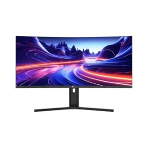 GameTek Rogue 34" VA WQHD 180Hz Curved Gaming Monitor – Ultra-Wide, 1ms, HDR, FreeSync, Black