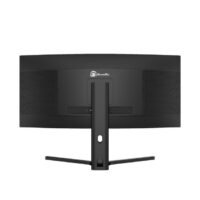 GameTek Rogue 34" VA WQHD 180Hz Curved Gaming Monitor – Ultra-Wide, 1ms, HDR, FreeSync, Black